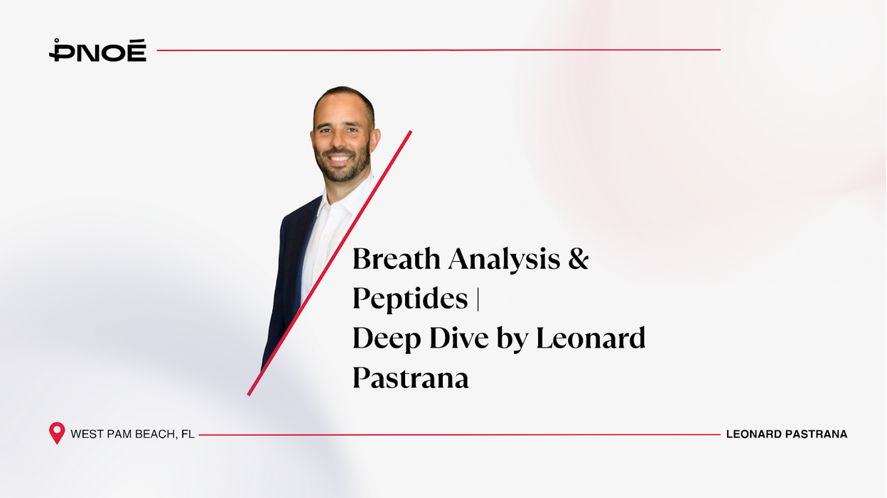 Dr. Leonard Pastrana Webinar | Breath Analysis & Peptides